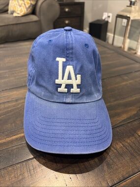 MLB Los Angeles Dodgers Royal Blue Hat with White LA Emblem